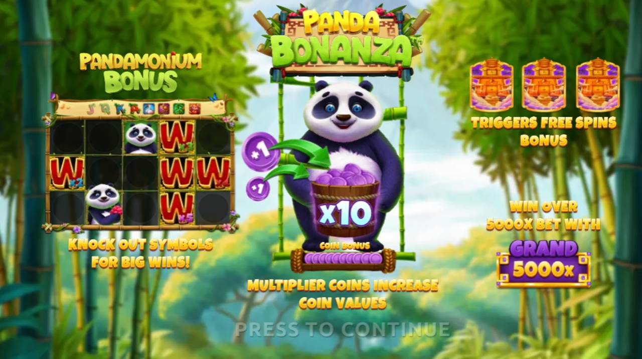 Panda Bonanza (Northern Lights Gaming) Image 1